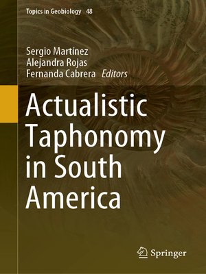 cover image of Actualistic Taphonomy in South America